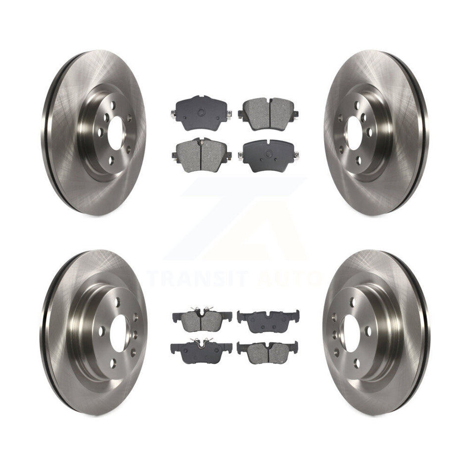 Front Rear Brake Rotors & Semi-Metallic Pad Kit For BMW X1 X2 Mini Cooper Countryman 228i K8S-103918