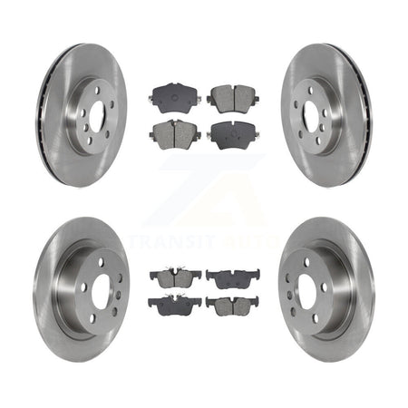 Front Rear Disc Brake Rotors And Semi-Metallic Pad Kit For Mini Cooper Countryman Clubman K8S-103920
