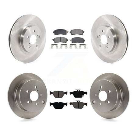 Front Rear Disc Brake Rotors And Semi-Metallic Pads Kit For Subaru Crosstrek K8S-103937