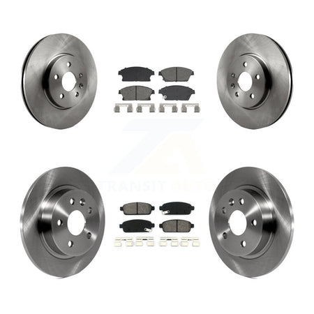 Front Rear Brake Rotors & Semi-Metallic Pad Kit For 2013-2017 Chevrolet Trax Buick Encore K8S-103938