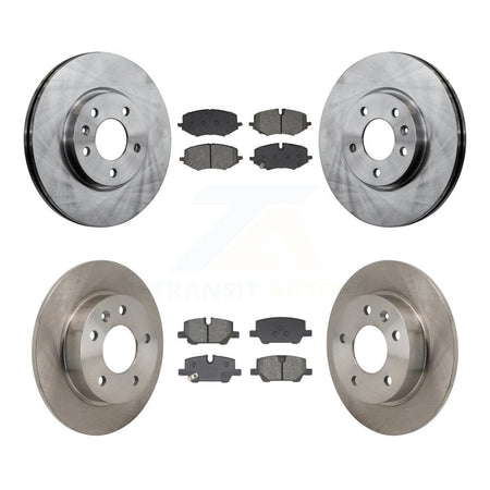 Front Rear Brake Rotors & Semi-Metallic Pad Kit For Chevrolet Trailblazer Buick Encore GX K8S-104111