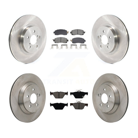 Front Rear Disc Brake Rotors And Semi-Metallic Pads Kit For Subaru Crosstrek K8S-104132
