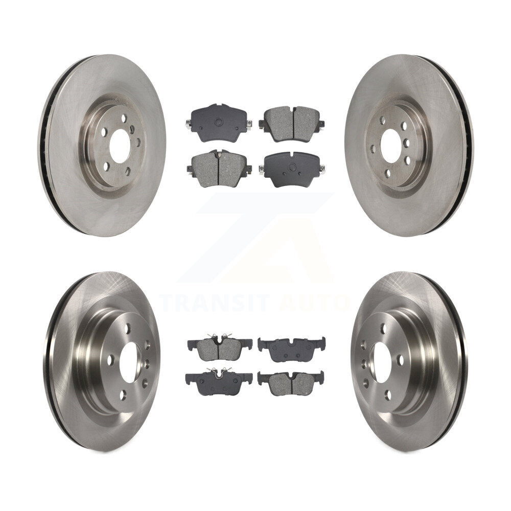 Front Rear Disc Brake Rotors And Semi-Metallic Pads Kit (6Pc) For BMW 228i Gran Coupe K8S-105041