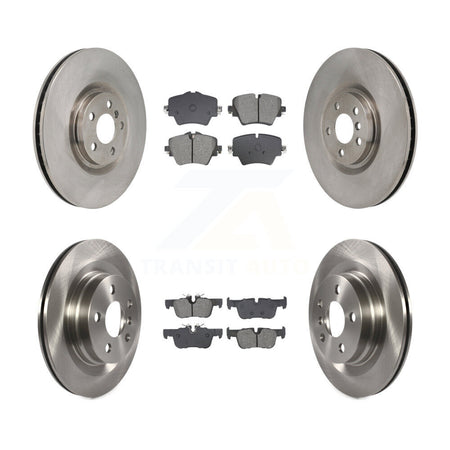 Front Rear Disc Brake Rotors And Semi-Metallic Pads Kit (6Pc) For BMW 228i Gran Coupe K8S-105041