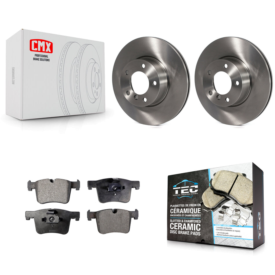 Front Disc Brake Rotors And Ceramic Pads Kit For BMW 328i xDrive 320i 330i 428i 430i Gran Coupe GT 328d 228i 230i K8T-100572