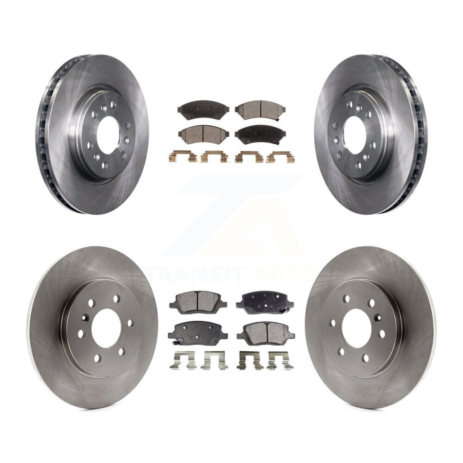 Front Rear Disc Brake Rotors And Ceramic Pads Kit For Chevrolet Uplander Pontiac Montana Buick Terraza Saturn Relay K8T-100829