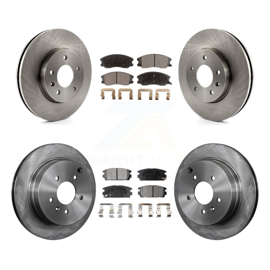 Front Rear Disc Brake Rotors And Ceramic Pads Kit For Chevrolet Equinox Saturn Vue Captiva Sport Pontiac Torrent Suzuki XL-7 K8T-100838
