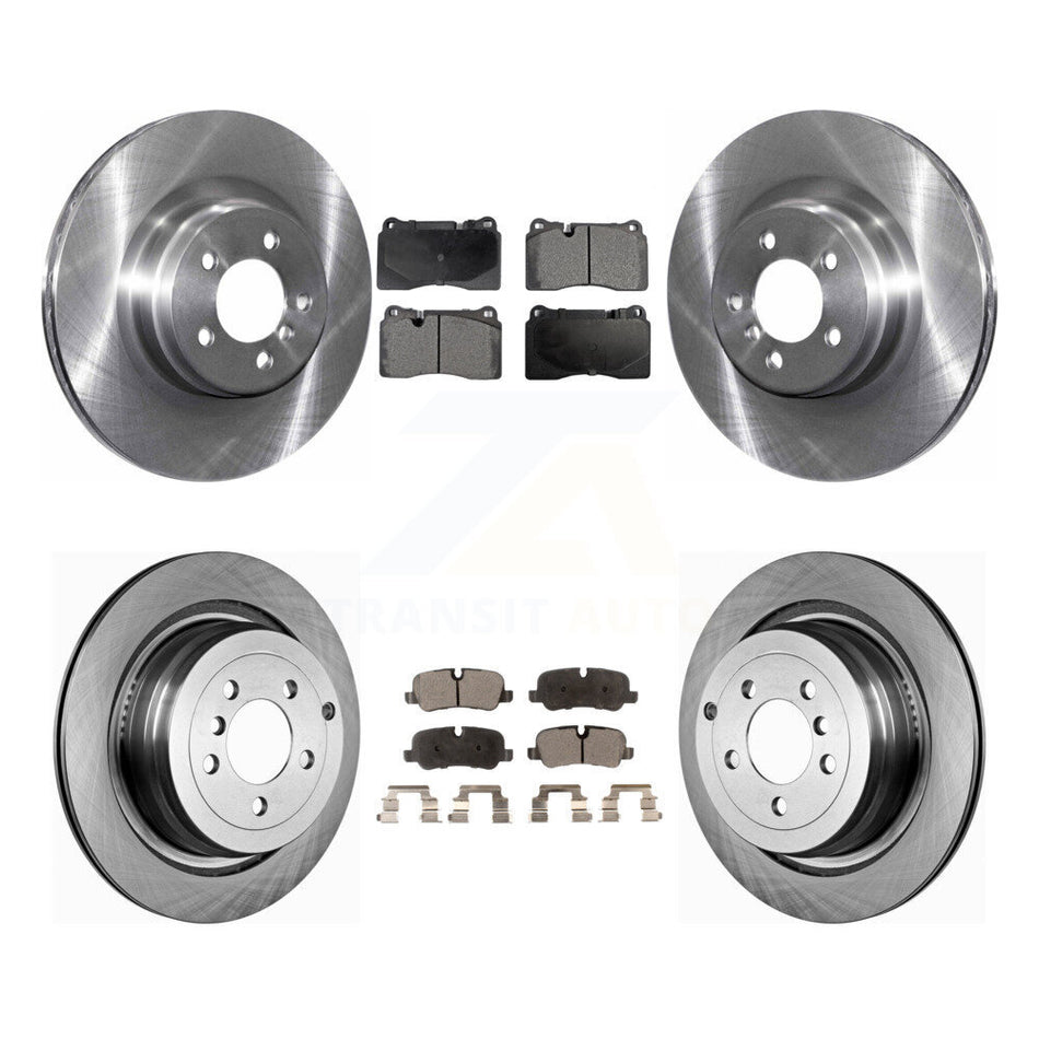 Front Rear Disc Brake Rotors And Ceramic Pads Kit For 2006-2009 Land Rover Range Supercharged K8T-101407
