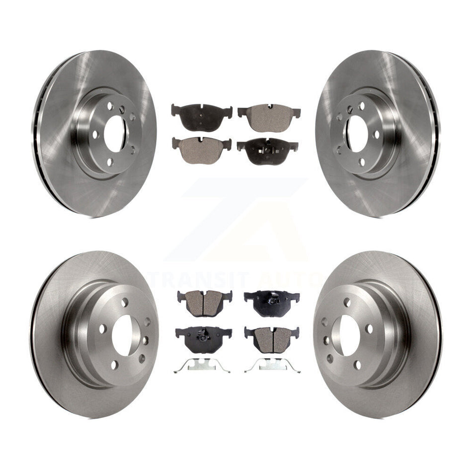 Front Rear Disc Brake Rotors And Ceramic Pads Kit For BMW X5 X6 K8T-101426