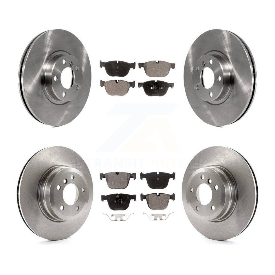 Front Rear Disc Brake Rotors And Ceramic Pads Kit For BMW X5 X6 K8T-101428