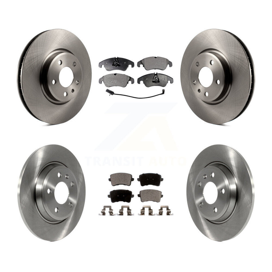 Front Rear Disc Brake Rotors And Ceramic Pads Kit For Audi A4 Q5 A5 Quattro allroad K8T-101548