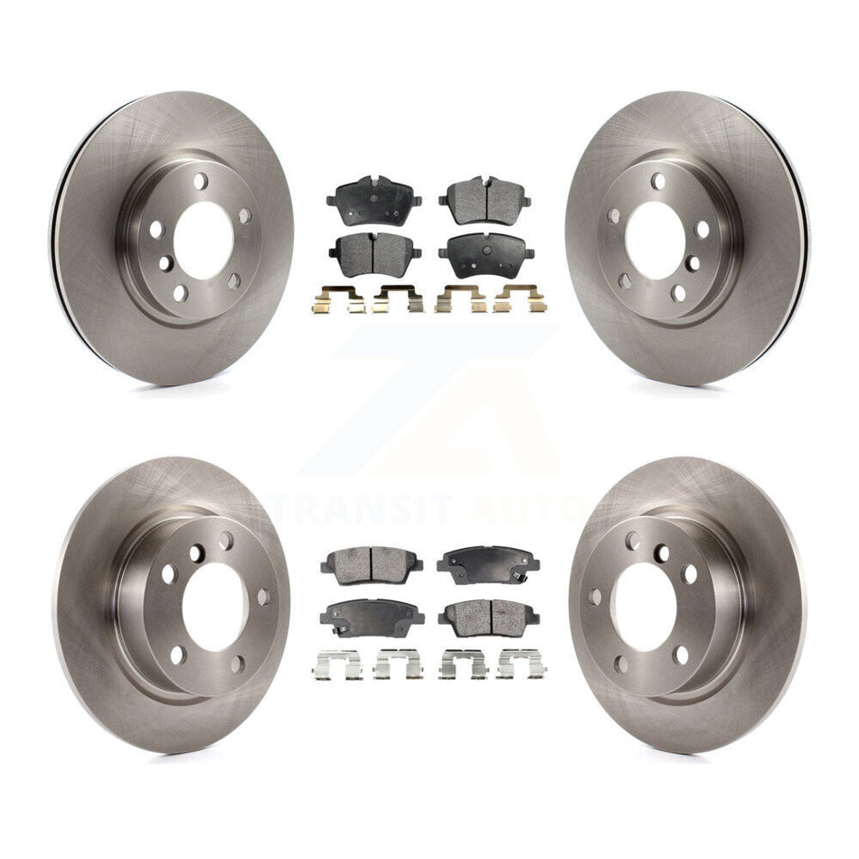 Front Rear Disc Brake Rotors And Ceramic Pads Kit For Mini Cooper Countryman Paceman K8T-101554