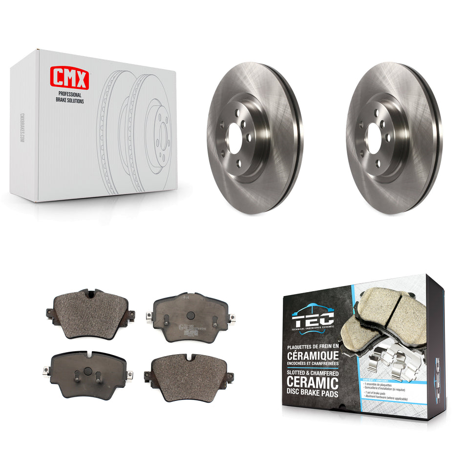 Front Disc Brake Rotors And Ceramic Pads Kit For BMW X1 Mini Cooper Countryman X2 228i xDrive Gran Coupe K8T-103015