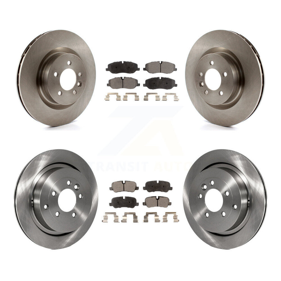 Front Rear Disc Brake Rotors And Ceramic Pads Kit For 2006-2007 Land Rover Range Sport Supercharged K8T-103188