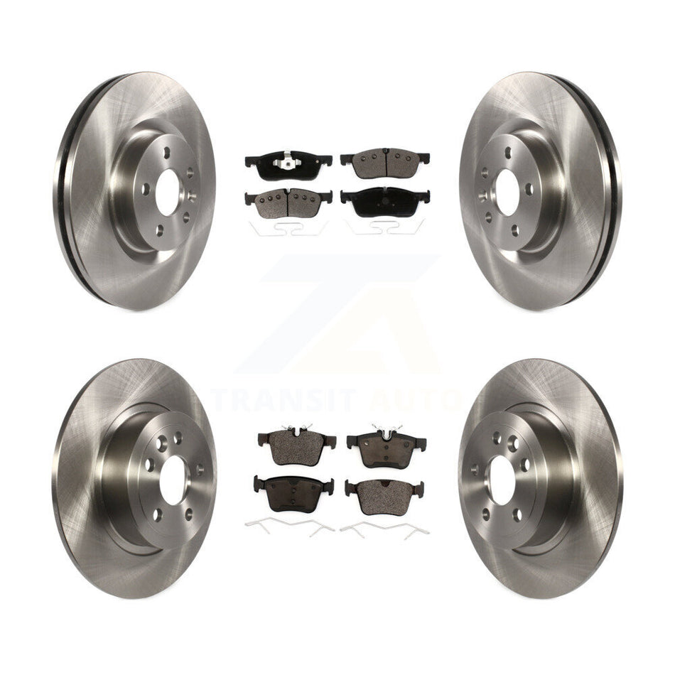 Front Rear Disc Brake Rotors And Ceramic Pads Kit For Land Rover Range Evoque With 325mm Diameter Rotor K8T-103438