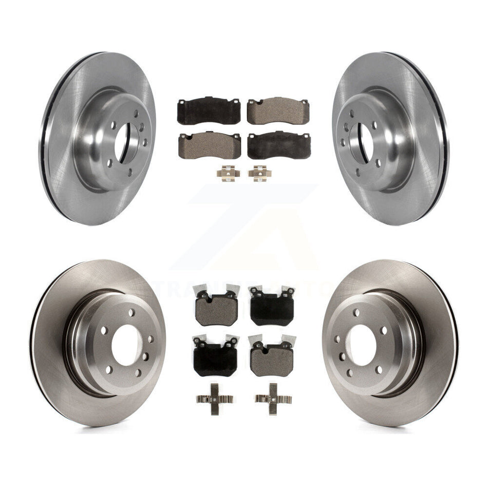 Front Rear Disc Brake Rotors And Ceramic Pads Kit For BMW 135i 135is K8T-103959