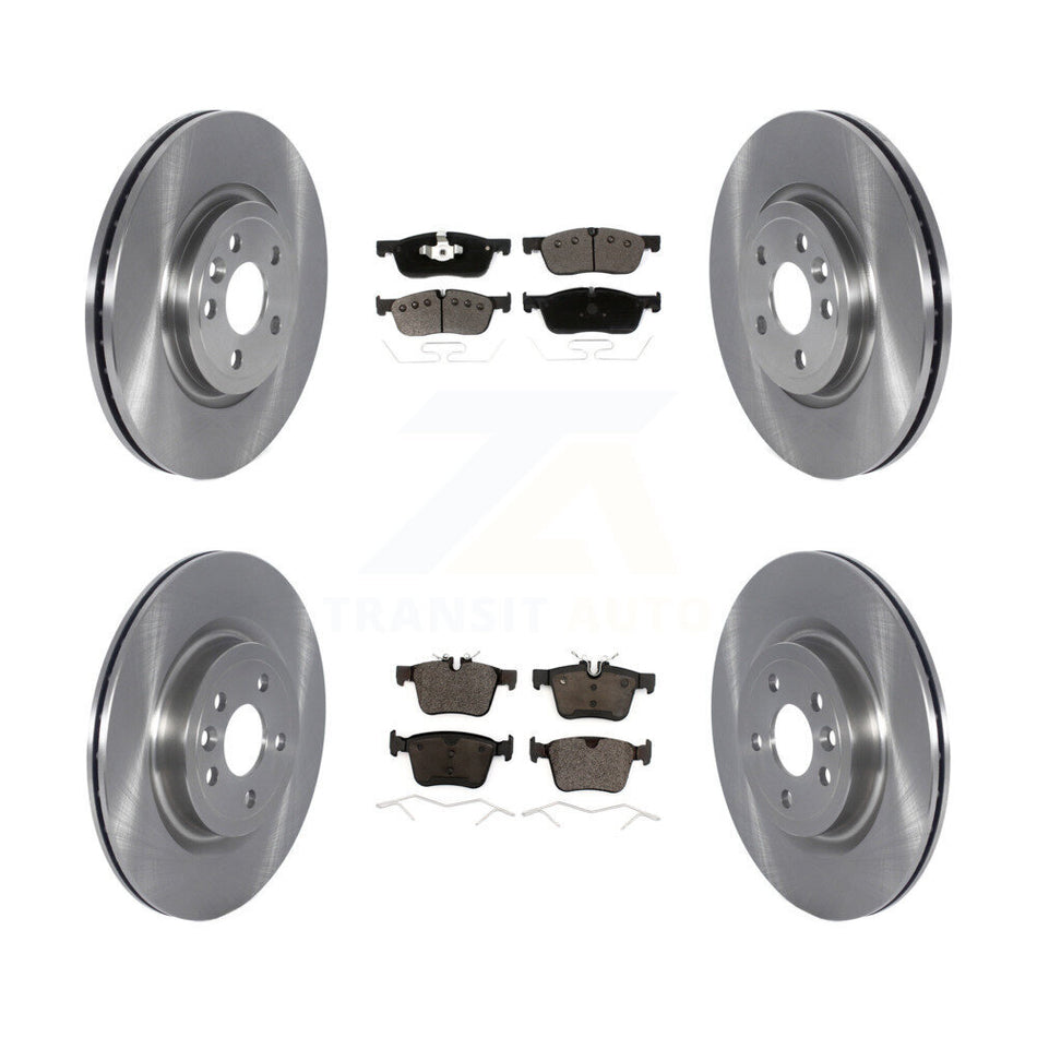 Front Rear Disc Brake Rotors And Ceramic Pads Kit For Jaguar F-Pace Land Rover Range Velar K8T-103960