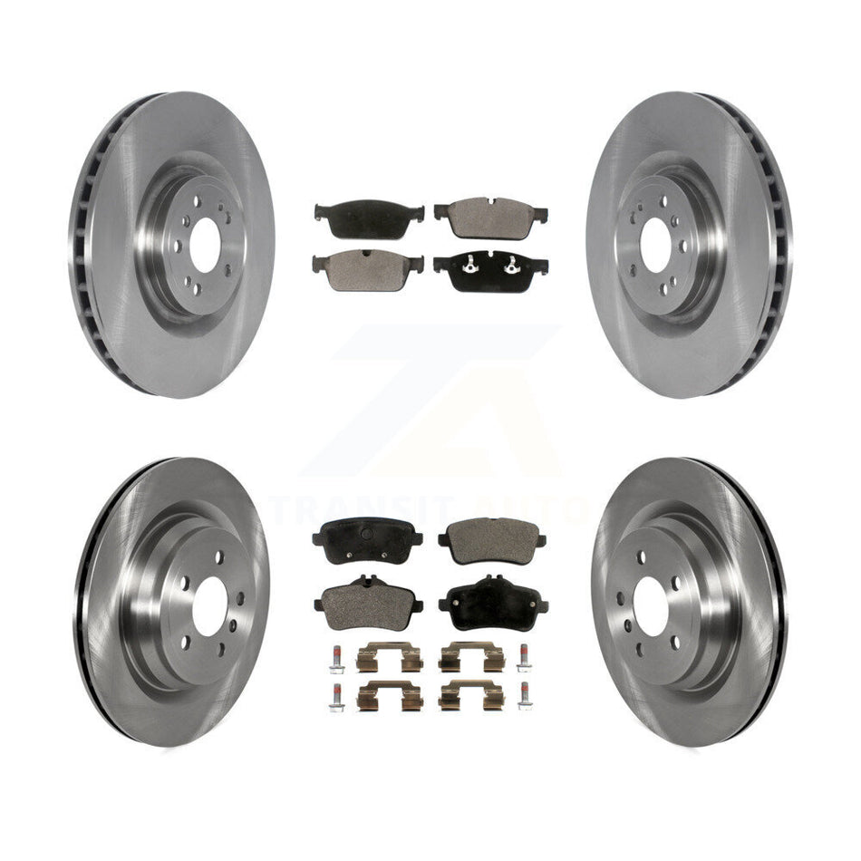 Front Rear Disc Brake Rotors And Ceramic Pads Kit For Mercedes-Benz ML550 GLE550e K8T-103967