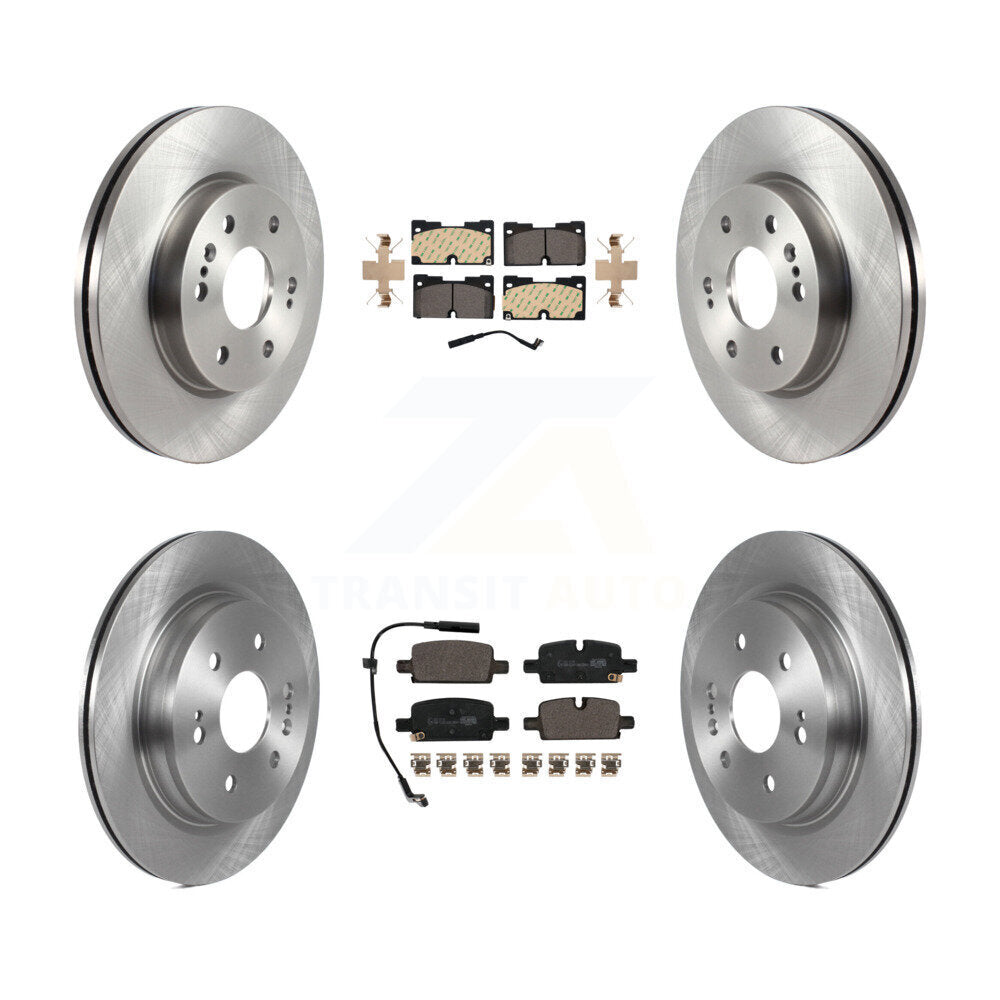 Front Rear Brake Rotor & Ceramic Pad Kit For GMC Chevrolet Silverado 1500 Sierra Yukon XL K8T-103987