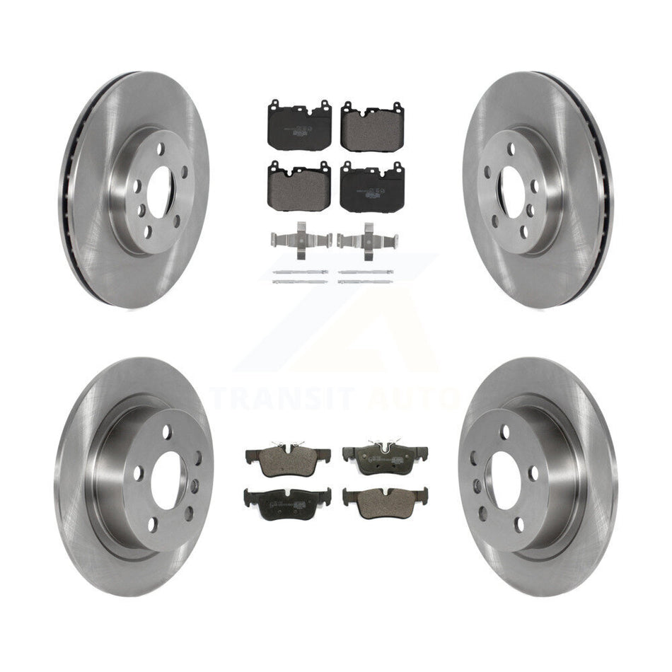 Front Rear Disc Brake Rotors And Ceramic Pads Kit For 2017-2020 Mini Cooper Clubman S With Sport Package K8T-104110