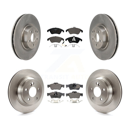 Front Rear Disc Brake Rotors And Ceramic Pads Kit For Mercedes-Benz E400 K8T-104161