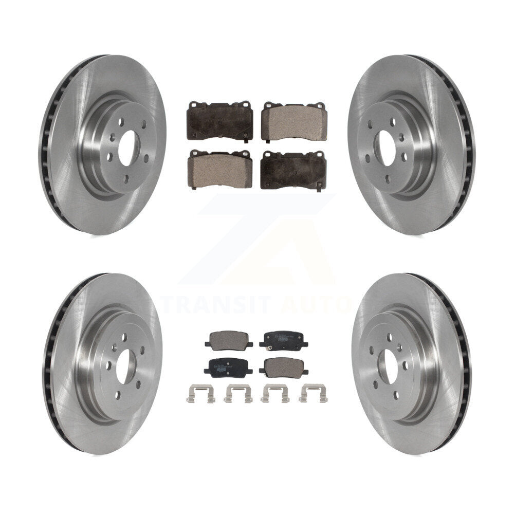 Front Rear Disc Brake Rotor Ceramic Pad Kit For Tesla X S With Single Piston Caliper K8T-104171