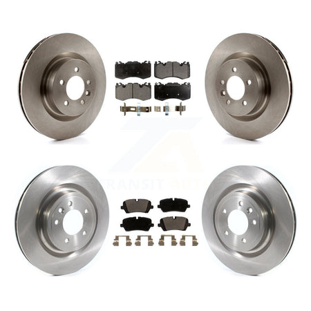 Front Rear Disc Brake Rotors And Ceramic Pads Kit For 2016 Land Rover Range 3.0L K8T-104428
