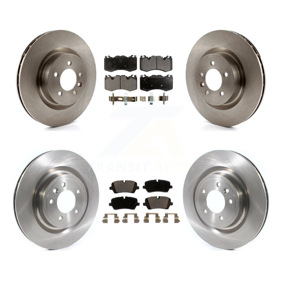 Front Rear Disc Brake Rotors And Ceramic Pads Kit For 2016 Land Rover Range 3.0L K8T-104428