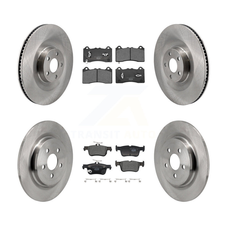 Front Rear Disc Brake Rotors And Ceramic Pads Kit For Ford Mustang Mach-E K8T-104453