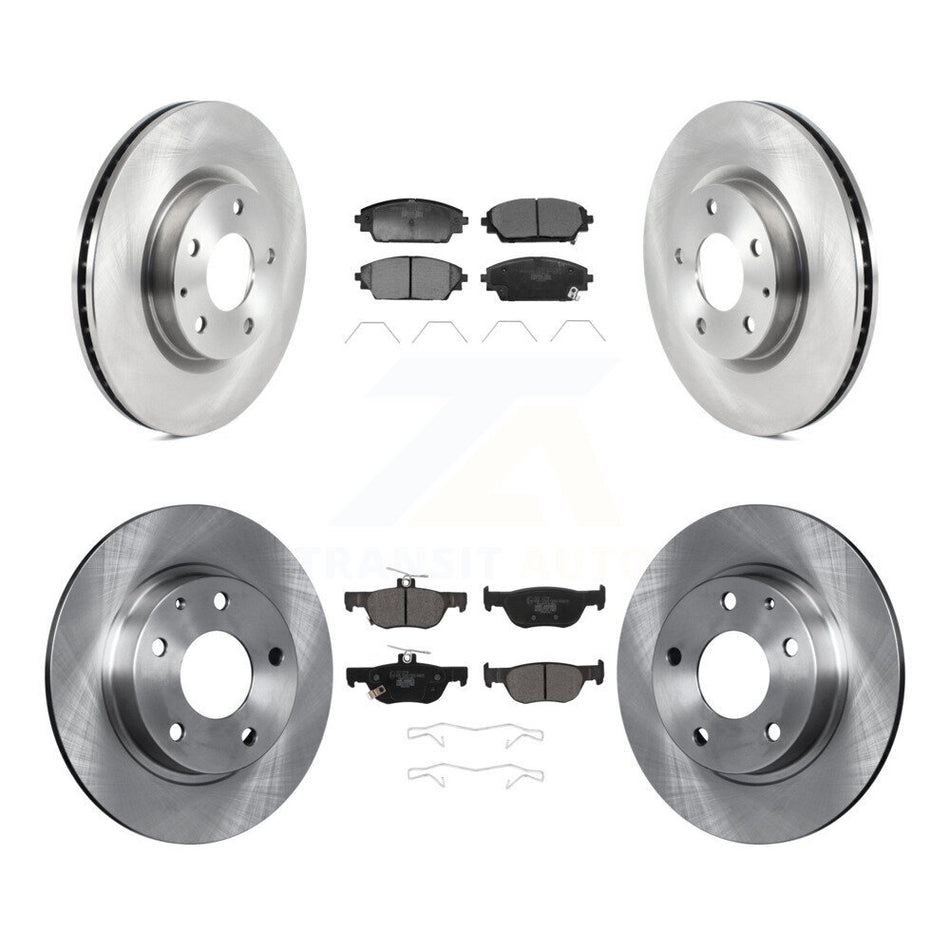 Front Rear Brake Rotor And Ceramic Pad Kit For Mazda CX-30 With 264mm Diameter K8T-104462