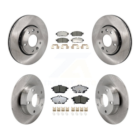 Front Rear Disc Brake Rotors Ceramic Pad Kit For 2020-2023 Nissan Sentra rear brakes K8T-104476