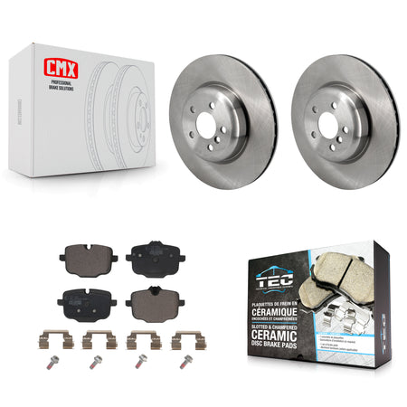 Rear Brake Rotor And Ceramic Pad Kit For BMW X5 540i xDrive X7 X6 750i M550i iX 640i Gran K8T-104515