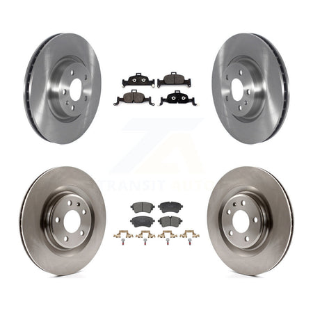 Front Rear Disc Brake Rotor & Ceramic Pad Kit For Audi A5 Sportback Quattro A4 allroad A6 K8T-104589