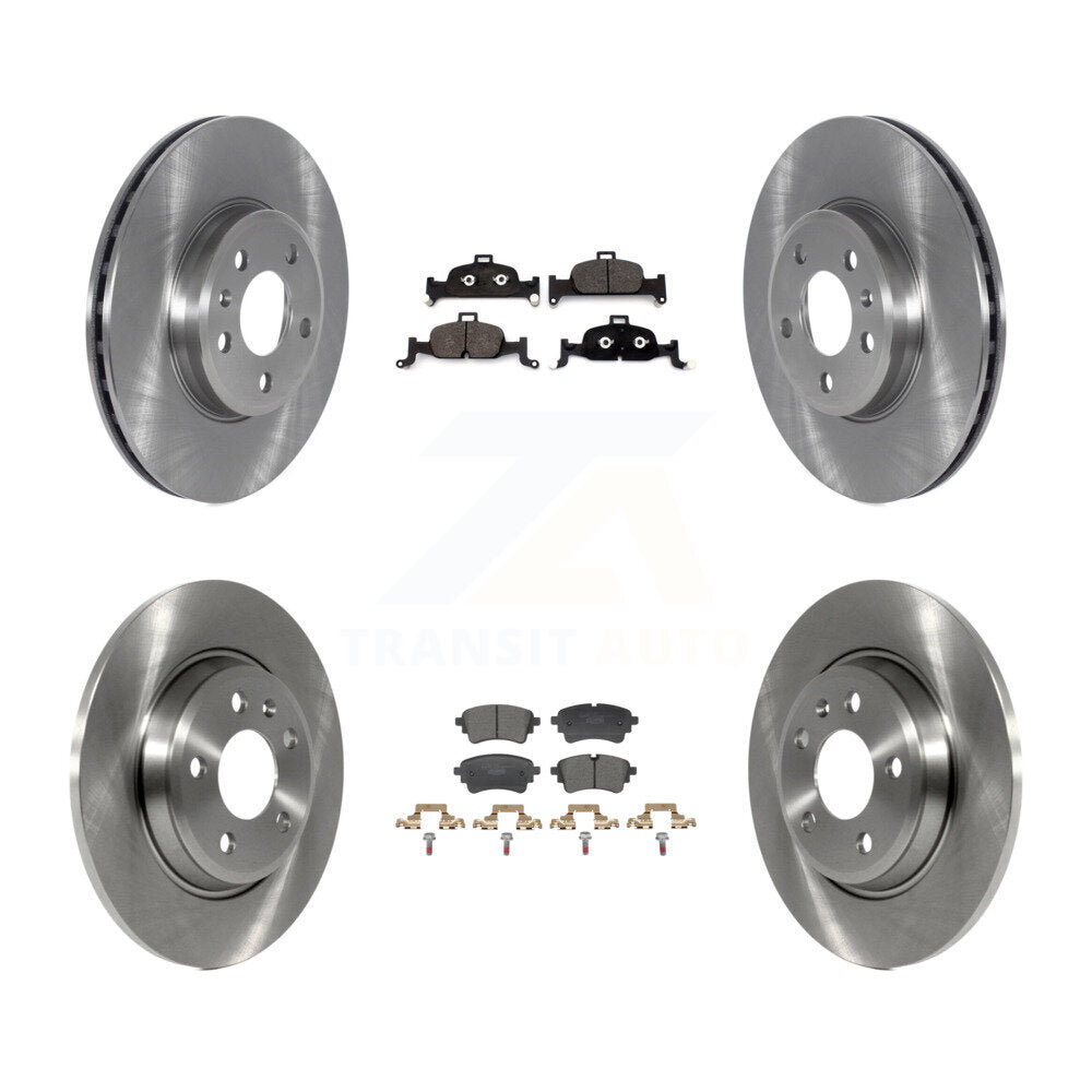 Front Rear Brake Rotor Ceramic Pad Kit For 2022 Audi A5 Sportback DMSA engine designation K8T-104592