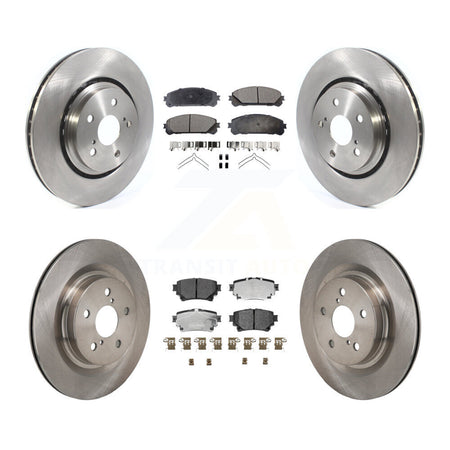 Front Rear Disc Brake Rotor And Ceramic Pad Kit For Lexus NX350h NX350 NX250 Toyota Crown K8T-104602