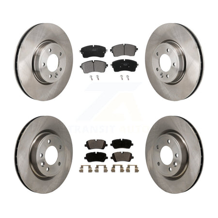 Front Rear Disc Brake Rotors And Ceramic Pads Kit For Land Rover Discovery Range K8T-104634