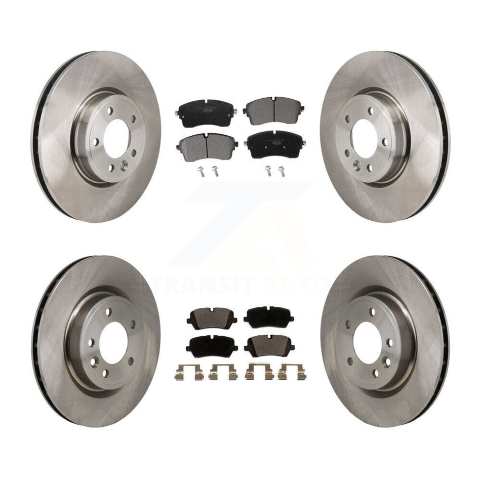 Front Rear Disc Brake Rotors And Ceramic Pads Kit For Land Rover Discovery Range K8T-104634