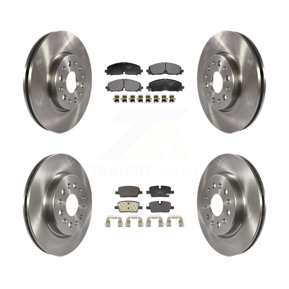 Front Rear Brake Rotor And Ceramic Pad Kit For Chevrolet Traverse Blazer GMC Acadia Buick K8T-104645