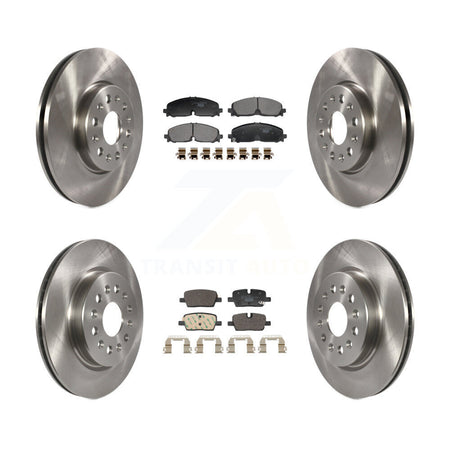 Front Rear Brake Rotor And Ceramic Pad Kit For Chevrolet Traverse Blazer GMC Acadia Buick K8T-104645