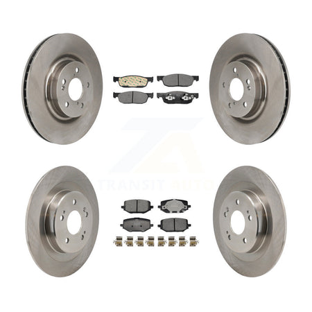 Front Rear Disc Brake Rotors And Ceramic Pads Kit For 2022-2023 Acura MDX 3.5L K8T-104662