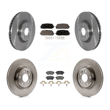 Front Rear Disc Brake Rotors And Ceramic Pads Kit For Audi S5 SQ5 Sportback S4 K8T-104669