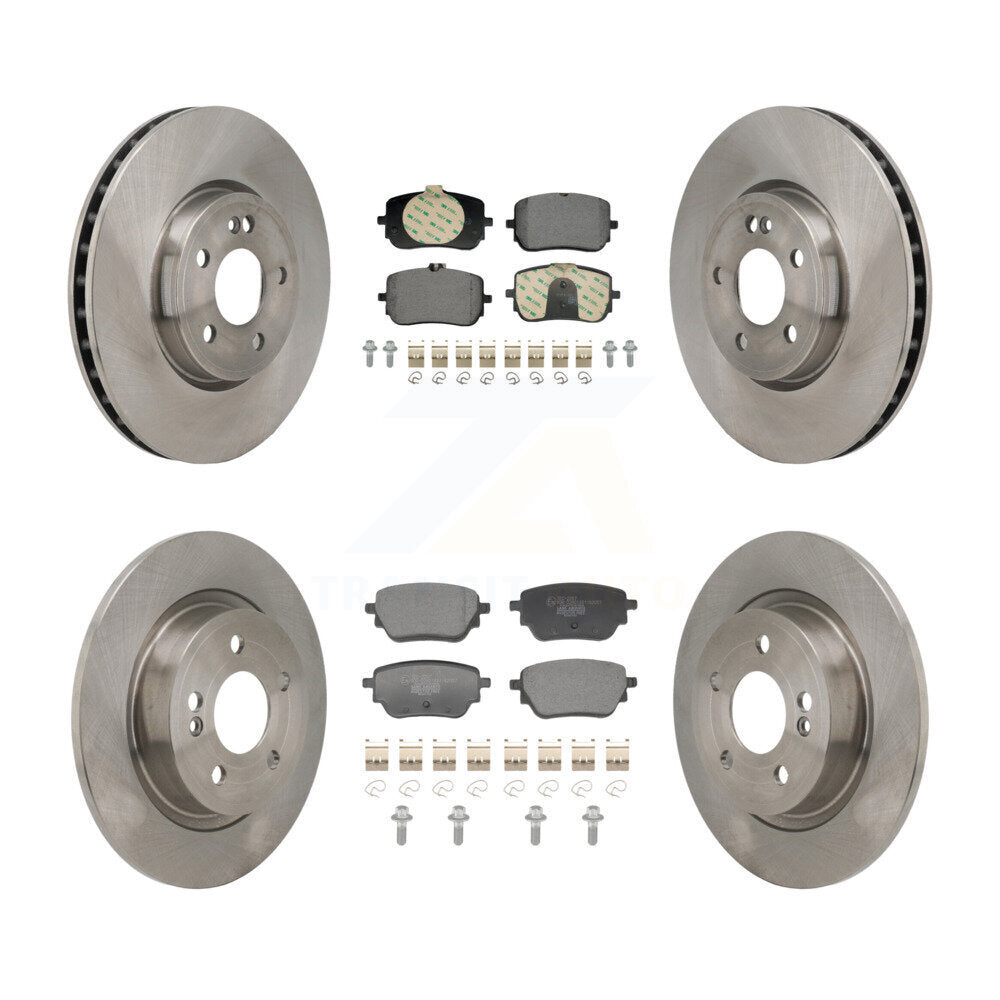 Front Rear Brake Rotor Ceramic Pad Kit For Mercedes-Benz A220 CLA250 With Standard Brakes K8T-104679