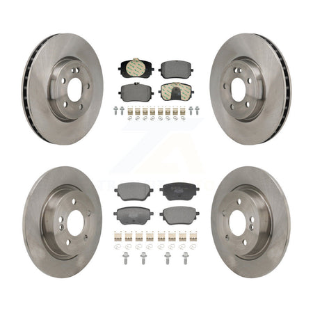 Front Rear Brake Rotor Ceramic Pad Kit For Mercedes-Benz A220 CLA250 With Standard Brakes K8T-104679