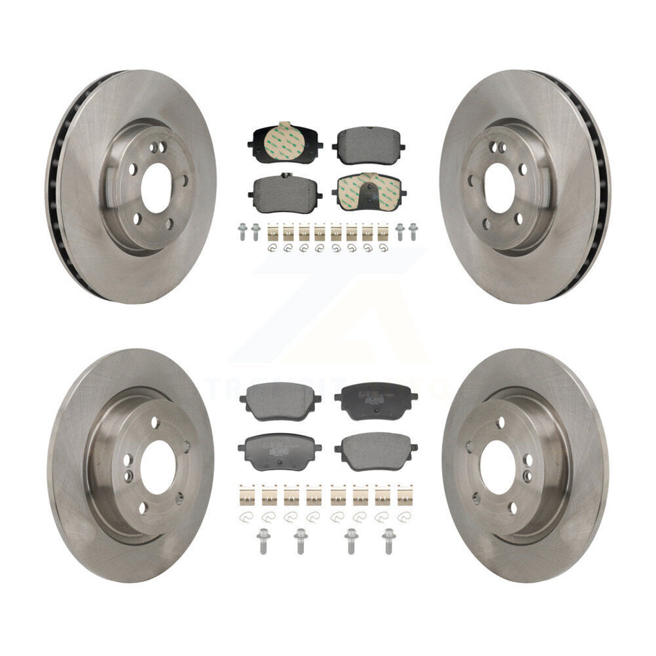 Front Rear Brake Rotor Ceramic Pad Kit For Mercedes-Benz A220 CLA250 With Standard Brakes K8T-104679