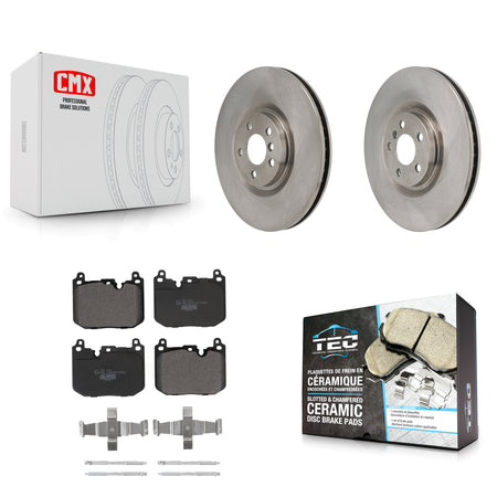 Front Disc Brake Rotors And Ceramic Pads Kit For Mini Cooper Countryman BMW X2 Clubman K8T-104855