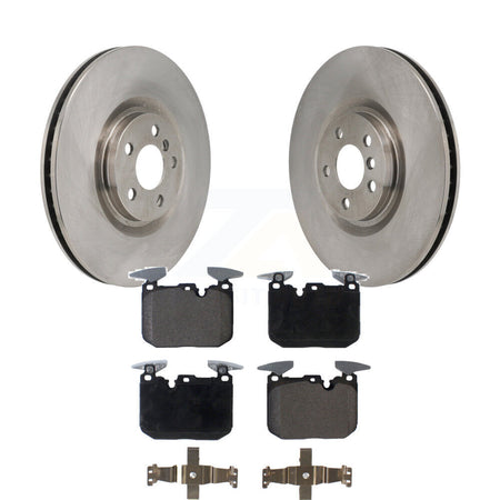 Front Disc Brake Rotors And Ceramic Pads Kit For 2021 Mini Cooper John Works GP K8T-104856