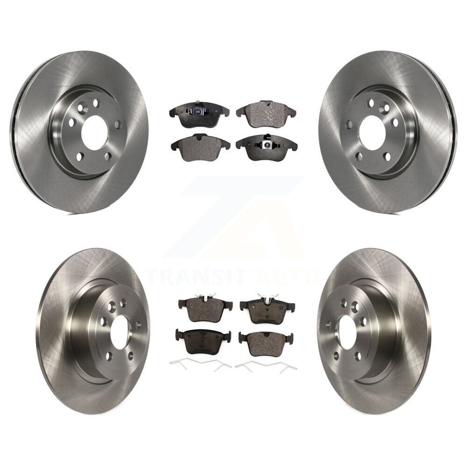 Front Rear Disc Brake Rotors And Ceramic Pads Kit For Land Rover Range Evoque K8T-104863
