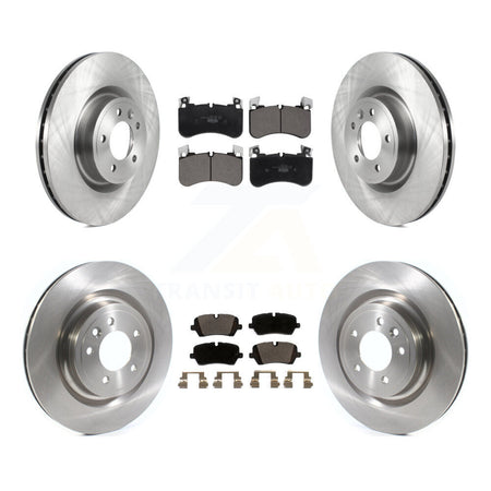 Front Rear Disc Brake Rotors And Ceramic Pads Kit For Land Rover Discovery K8T-105828