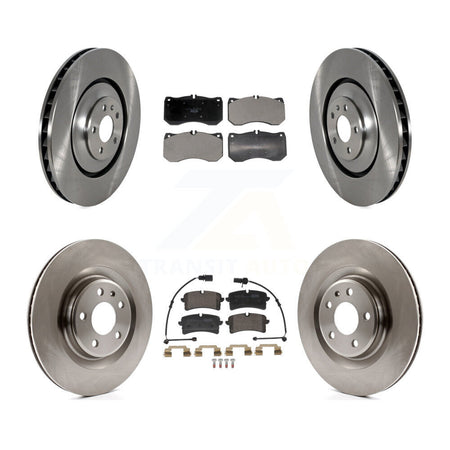 Front Rear Disc Brake Rotors And Ceramic Pads Kit For Audi A7 Quattro K8T-105832