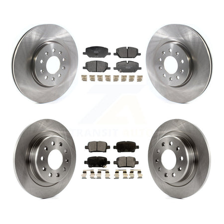 Front Rear Disc Brake Rotors And Ceramic Pads Kit For 2020 Chevrolet Equinox 2.0L K8T-105834